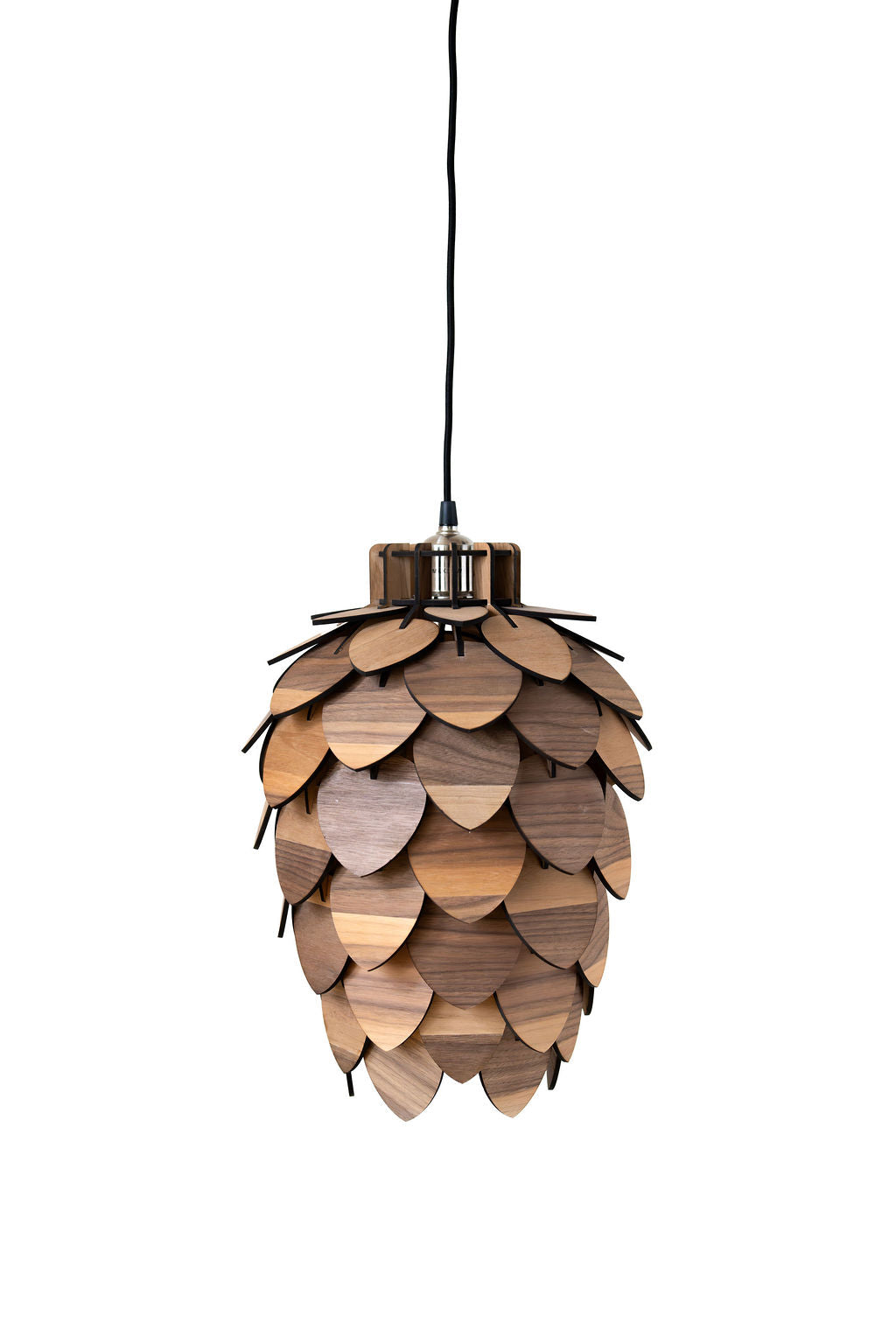 Handgjord trälampa "Trollskog" i valnöt, ek eller furu från Woodlife